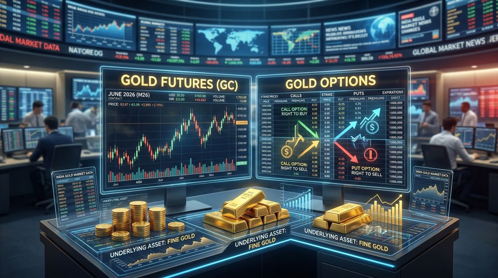Gold trading education visual